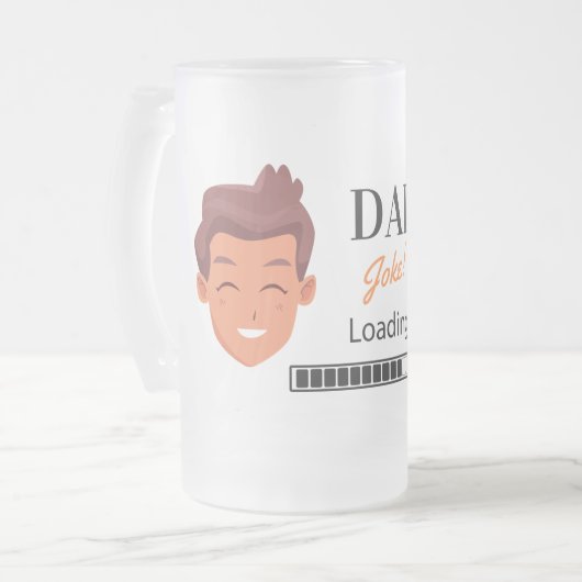 Vater Joks Loading Mattierte Glass Ber Tasse (Vorderseite Links)