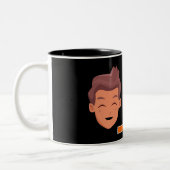 Vater Joks LoadingZwei-Tone-Kaffee-Tasse Zweifarbige Tasse (Links)