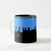 Vater jubelt die Beste Tasse der Welt 2 (Vorderseite Links)