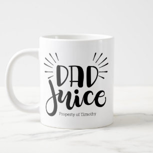 Vater Juice. Personalisierter Schlamm - Jumbo 20oz Jumbo-Tasse