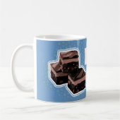 Vater "just like fudge" lustige blaue Tasse (Links)