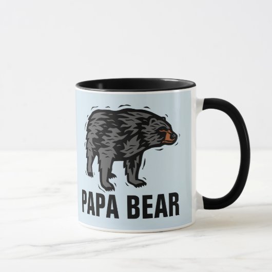 VATER KAFFEE MUGS, PAPA BAR TASSE (Rechts)