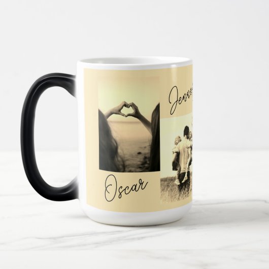 Vater Kaffee sepia Tasse (Links)