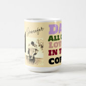 Vater Kaffee sepia Tasse (Zentrum)