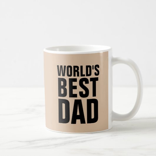 VATER KAFFEE TASSE - WELT BEST VATER'S DAY (Rechts)