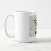 Vater-Kaffee "tun nicht Touch " Kaffeetasse (Links)