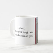 Vater Kaffeetasse (Vorderseite Links)