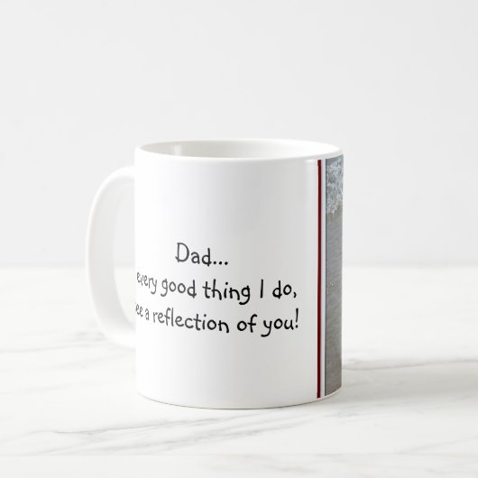 Vater Kaffeetasse (Vorderseite Links)