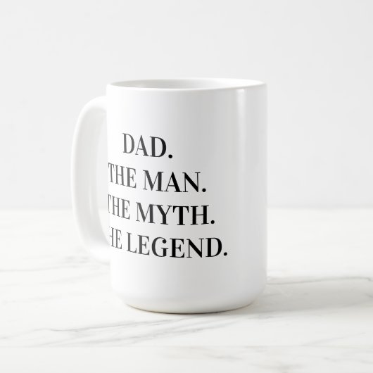 VATER KAFFEETASSE (Vorderseite Links)