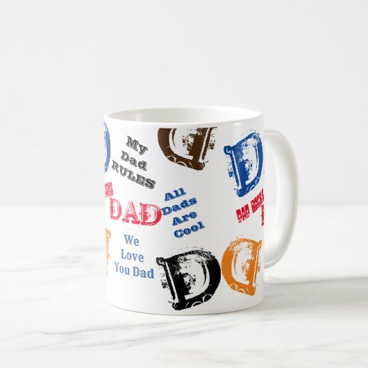 Vater Kaffeetasse (VorderseiteRechts)
