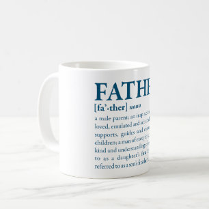 Vater Kaffeetasse