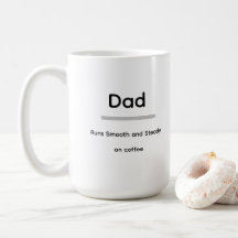 Vater-Kaffeetasse – Läuft reibungslos und stetig a