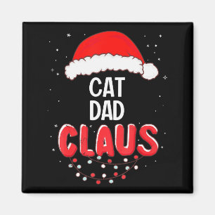 Vater-Katze Weihnachtsmann Weihnachten passendes K Magnet