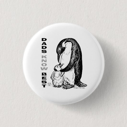 Vater kennen das Beste Button (Vorderseite)