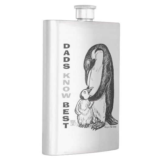 Vater kennen das Beste Flachmann (Rechts)