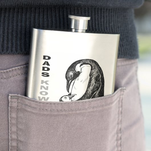 Vater kennen das Beste Flachmann (Beispiel)