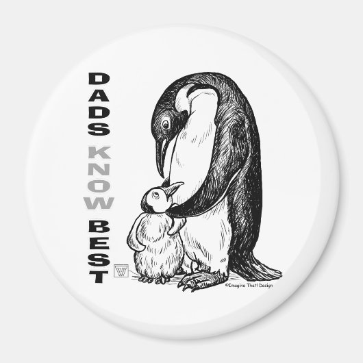 Vater kennen das Beste Magnet (Vorne)