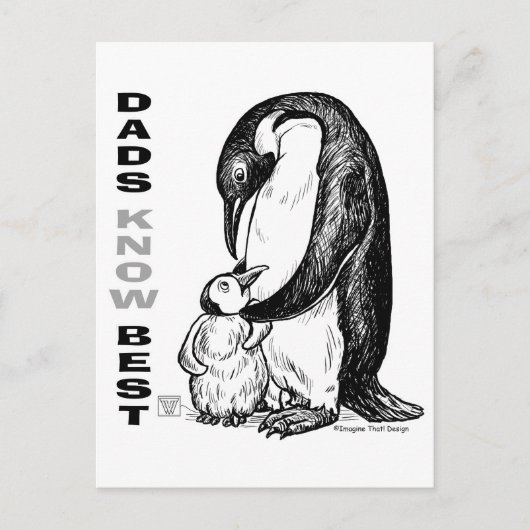 Vater kennen das Beste Postkarte (Vorderseite)