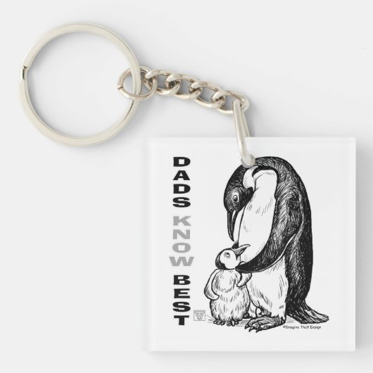 Vater kennen das Beste Schlüsselanhänger (Vorderseite)