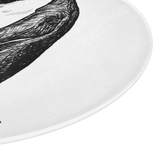 Vater kennen das Beste Schneidebrett (Ecke)