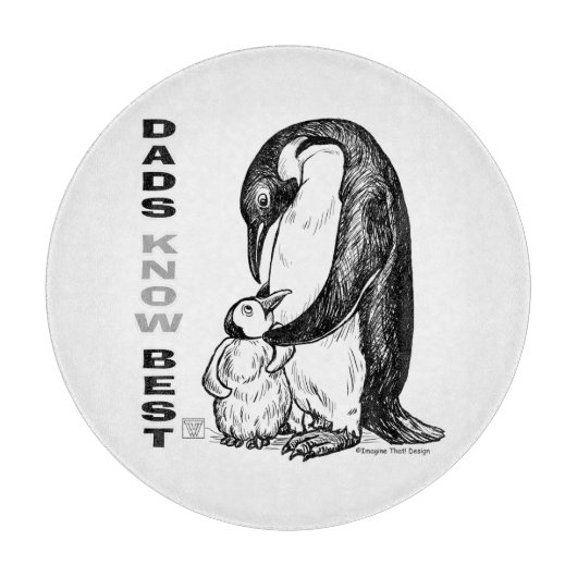 Vater kennen das Beste Schneidebrett (Vorderseite)