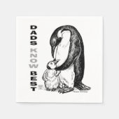 Vater kennen das Beste Serviette (Vorderseite)