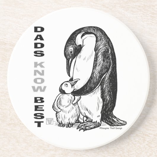 Vater kennen das Beste Untersetzer (Vorne)