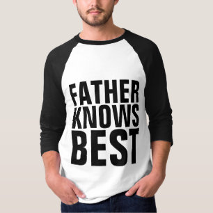 VATER KENNT AM BESTEN VINTAGE VATER-T - Shirt VON