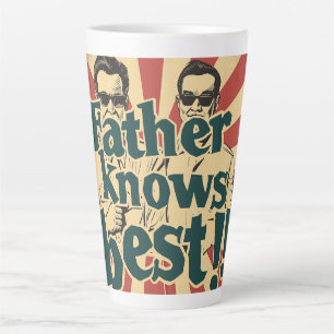 Vater kennt beste digitale Kunst Milchtasse