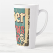 Vater kennt beste digitale Kunst Milchtasse (Rechts)