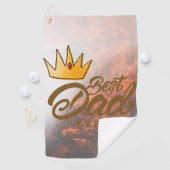 Vater kennt das beste Vater-Golfhandtuch Golfhandtuch (Insitu)