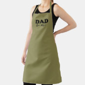 Vater khaki benutzerdefinierte Datum Festbrenner G Schürze (InSitu)