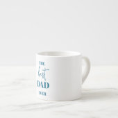 Vater & Kind Foto - Herzrahmen Bester Vater für je Espressotasse (Vorderseite Rechts)