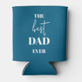 Vater & Kind - Herzrahmen Bester Vater für je Dosenkühler (Vorderseite)