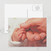 Vater-Kind Postkarte (Vorne/Hinten)