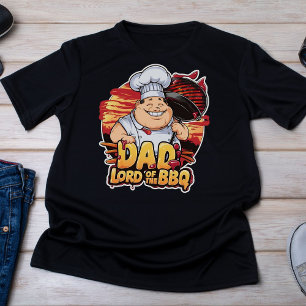Vater King of Grillen Grill Liebe Vater Vatertag T-Shirt