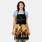 Vater King of the Grill Custom Schürze (Getragen)