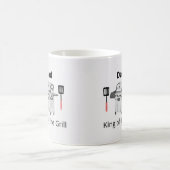 Vater King of the Grill Kaffeetasse (Mittel)