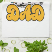 Vater Kings Crown Geschirrtuch (Gefaltet)