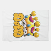 Vater Kings Crown Geschirrtuch (Horizontal)