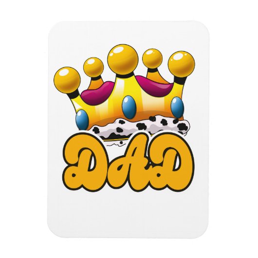 Vater Kings Crown Magnet (Vertikal)