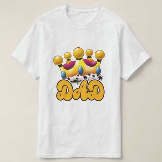 Vater Kings Crown T-Shirt (Design vorne)