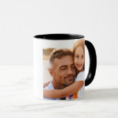 Vater Koch Grillen Grill Weihnachts-Foto Tasse (VorderseiteRechts)