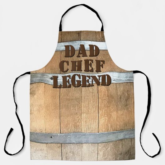Vater Koch Legend Vatertag Schürze (Vorderseite)