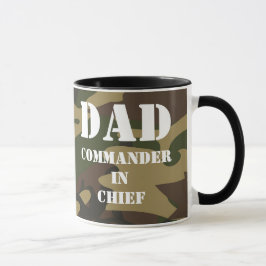 Vater, Kommandant - herein - Tasse