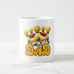 Vater Könige Krone Jumbo-Tasse