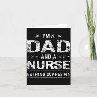 Vater Krankenpfleger Nichts ist mir lustiges Desig Karte