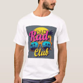 Vater Krass Club Retro Sommerwochen - Vater T-Shirt (Vorderseite)