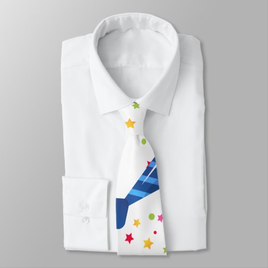 Vater Krawatte blau (Gebunden)