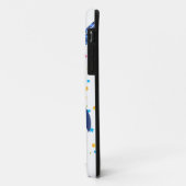 Vater Krawatte blau Case-Mate iPhone Hülle (Hinten/Links)